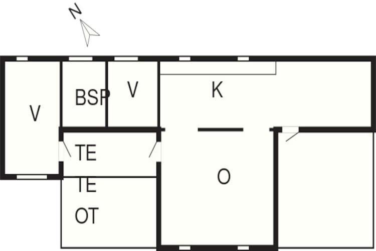 5 Person Holiday Home In R M Vesterhede Экстерьер фото